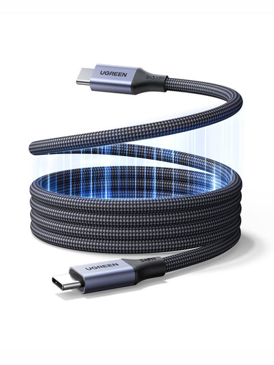 Targus Hyper Silicone USB-C to USB-C 60W (1.5M/5) Charging Cable - Black