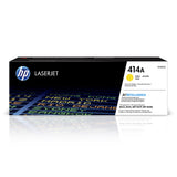 Cartouche de toner jaune originale HP 414A (W2022A) Taille unique