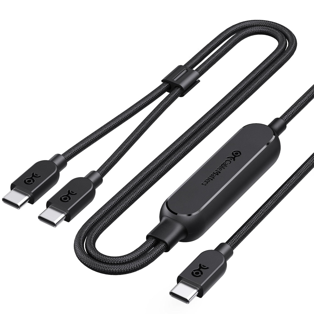 Cable Matters Braided USB C Multi Charging Cable - 6ft, Supports [140W