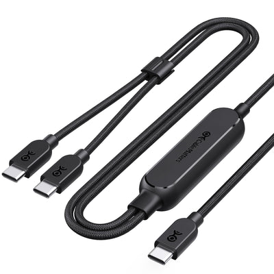 Cable Matters Braided USB C Multi Charging Cable - 6ft, Supports [140W