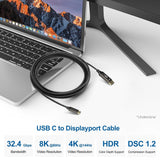 Câble adaptateur USB-C vers DP 10 pi