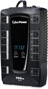 Batterie de secours intelligente CyberPower AVRG750LCD, 750VA/450W
