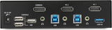 StarTech.com 2 Port DisplayPort KVM Switch - 4K 60Hz - Single Display