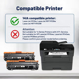 Cartouches de toner 141A (avec puce) de remplacement pour HP 141A W1410A noir