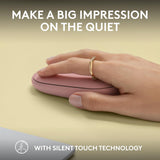 Logitech Pebble Mouse 2 M350s Slim Bluetooth Wireless Mouse, Portable,