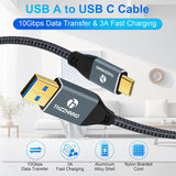 0.5M USB TO USB-C CABLE-USB 3.1 10GBPS