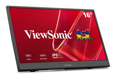 ViewSonic VA1653 16 Inch 1080p FHD IPS Portable Monitor with Eye Care