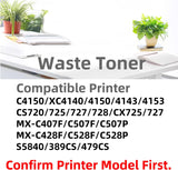 74C0W00 Waste Toner Bottle Compatible for Lexmark CS720 CS725 CX725 CS