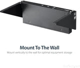 StarTech.com 2-Post 6U Heavy-Duty Wall-Mount Network Rack, 19