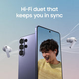 Samsung Galaxy Buds4 Pro, White (CAD Version & Warranty) - New Fit, Tw