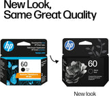 HP 60 (CC640WN) Cartouche d'encre noire d'origine Noir L