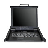 StarTech.com 8 Port Rackmount KVM Console w/ 6ft Cables - Integrated K