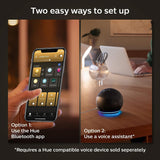 Philips Hue 7W ST19 White Ambiance LED Smart Vintage Edison Filament B