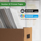 Compatible for Lexmark 72K1XK0 72K1XC0 72K1XM0 72K1XY0 Toner Cartridge