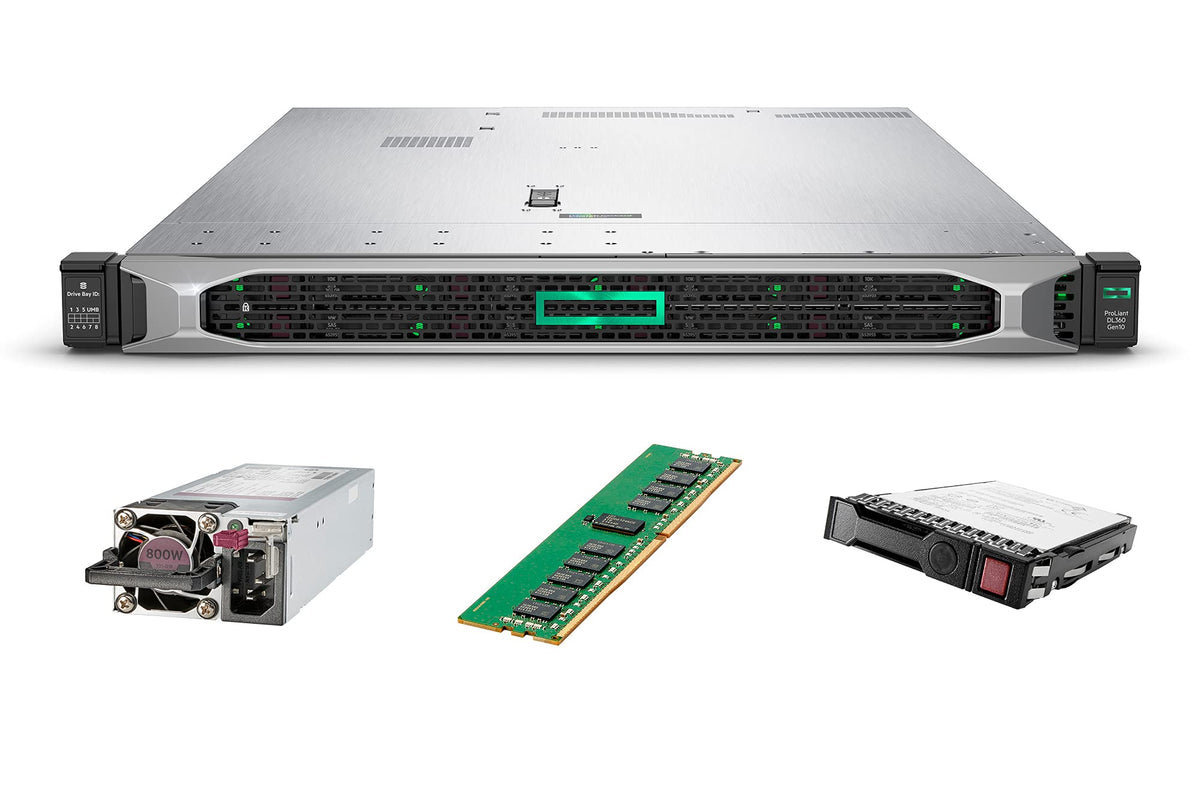 Hewlett Packard Enterprise HPE ProLiant DL360 G10 1U Rack Server - 1 x