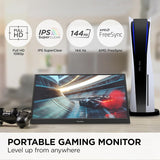 ViewSonic VX1754 17 Inch 1080p IPS Portable Gaming Monitor with 144Hz