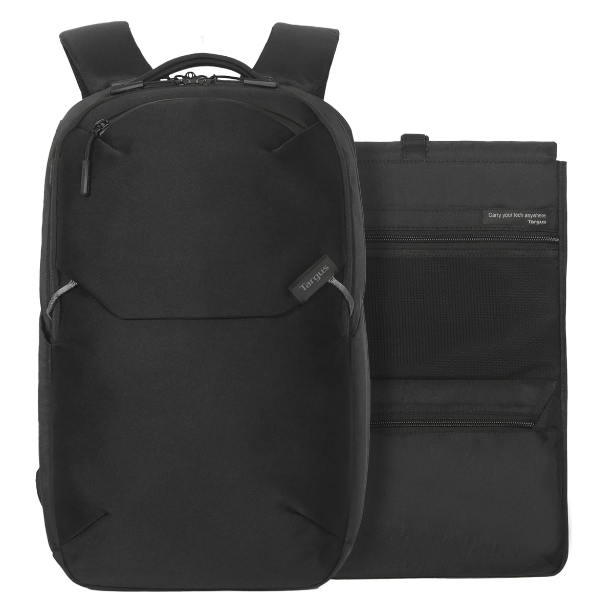 Targus 15-16” Work+ EcoSmart Backpack – Detachable Tech Organizer, Loc