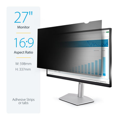 StarTech.com Monitor Privacy Screen for 27 inch PC Display - Computer