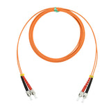 2M ST to ST Fiber Optic Patch Cable Multimode OM1 Duplex 62.5/125µm Op