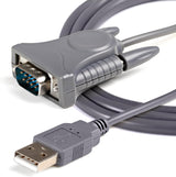 StarTech.com 3ft (1m) USB to Serial Cable, DB9/DB25 RS232 to USB Conve