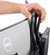 StarTech.com Crossbar Dual Monitor Desk Stand for 27inch Screens, Max