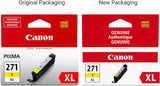 Canon Genuine Canon CLI-271XL HIGH Yield Ink Cartridge, Yellow