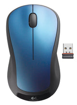 Logitech Wireless Mouse M310 - Peacock Blue (Renewed)
