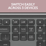 Clavier sans fil Logitech Signature Slim K950, Design élégant, Passez d'un appareil à l'autre