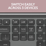 Logitech Signature Slim K950 Clavier sans fil design épuré - Graphite