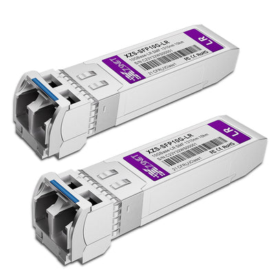 10GBASE-LR SFP+ Transceiver, 10G SFP+ to LC Single Mode Fiber Module C
