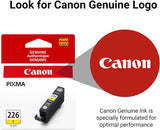 Canon Genuine Canon CLI-226 Ink Cartridge, Yellow Yellow Ink Tank