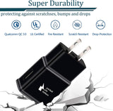 4-PORT USB WALL CHARGER 34W / 6.8A