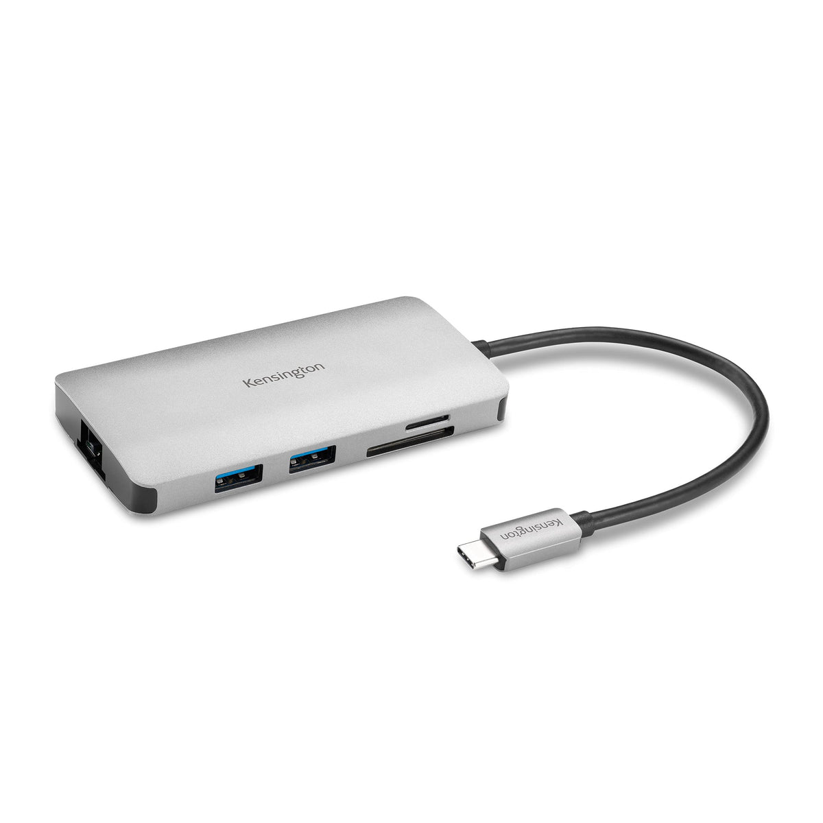 Kensington UH1400P Hub USB-C 8-en-1 avec recharge Pass-Through 85 W