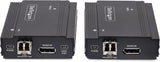 StarTech.com DisplayPort KVM Extender Over Fiber Optic, 4K 60Hz, Conso