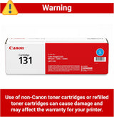 Canon Genuine Toner Cartridge 131, Cyan
