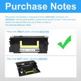 LCL B281H00 Black High Yield Toner Cartridge Replacement for Lexmark B