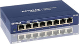 Commutateur de bureau Gigabit 8 ports Netgear GS108