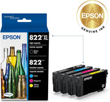 Pack multipack d'encres Epson T822XL CMJN
