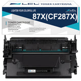 LCL 87X CF287X Black High-Yield Toner Cartridge Replacement for HP 87A