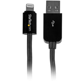 StarTech.com Câble Lightning 8 broches mâle vers USB Mâle (3 m, noir)