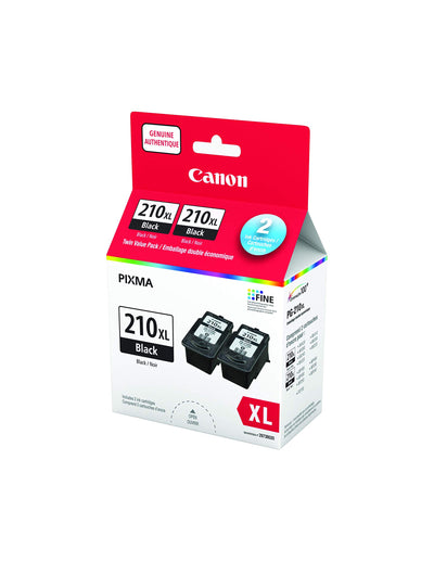 Canon Genuine PG-210XL Twin Ink Value Pack