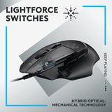 Souris gaming Logitech G502 X Noir