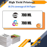 PFI-1700 PFI1700 Ink Cartridges 700 ML - Compatible for Canon ImagePRO