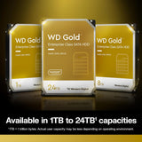 Western Digital 18TB WD Gold Disque dur interne classe Enterprise - 72