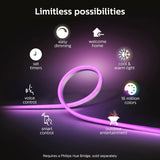 Philips Hue Outdoor 7-Foot Smart LED Light Strip - White & Color Ambia