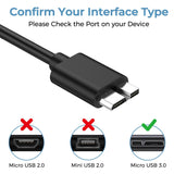 3M 10FT SLIM USB 3.0 MICRO B CABLE