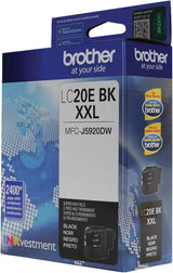 Brother LC20EBKS Black Ink Cartridge Multi 5-Pack