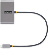 Concentrateur USB-C à 4 ports StarTech.com avec Power Delivery Pass-Through de 100 W -