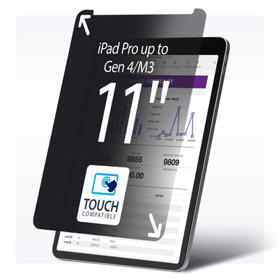 StarTech.com 4-Way Privacy Screen for 11-inch iPad Pro, for Portrait/L