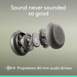Logitech Zone Wireless 2 ES - Noise-Canceling Wireless Headset with Ad